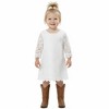 2Bunnies Baby Girls Boho Rustic Garden Lace Flower Girl Dress - 4 of 4