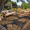 Outdoor Modern Large Area Rugs for Camping RV Patio Auto Erasable Lightweight Plastic Straw Rug for Garden Backyard Reversible Portable Picnic Mat - 2 of 4