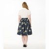 Unique Vintage Women's Gellar Swing Skirt - 4 of 4