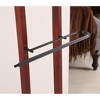 Proman Products Lancaster Suit Valet Stand VL16141 with Tray, Contour Hanger, Trouser Bar, 17" W x 12" D x 42" H, Mahogany - 3 of 4