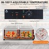 6x8QT Food Warmer 1500W Bain Marie Buffet Pan Steam Table With Adjustable Temp & Auto Shut Off & Dry Burning Indicator - 3 of 4