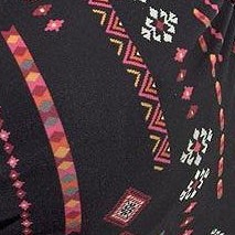 black printed