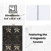 Yoobi Harry Potter 1 Subject Notebooks 8"x10.5" Wide Ruled with Pen Gold House Pride, School Supplies - 3 of 4