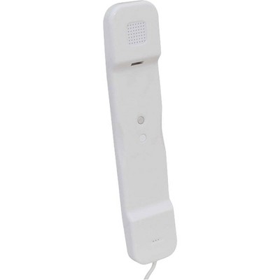 Pyle Handset for iPhone, iPad, iPod & Android Phones – White, Noise-Reducing, Radiation-Free Design