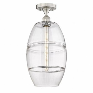 Vaz - 1 Light Semi-Flush Mount In Industrial Style-18.63 Inches Tall and 10 Inches Wide - 1 of 1