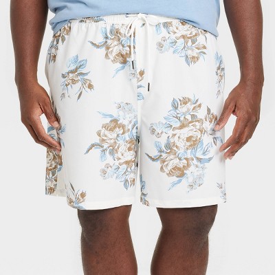 Men's 7" Swim Trunks with Boxer Brief Liner - Goodfellow & Co™