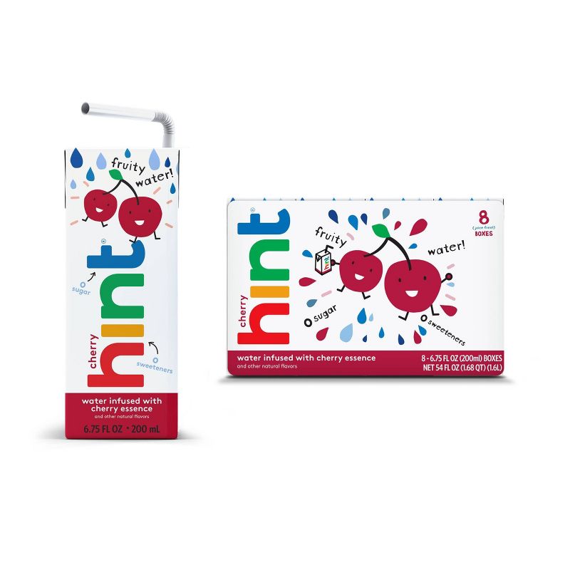 hint Kids Cherry Infused Water - 8pk/6.75 fl oz Boxes, 4 of 8