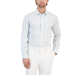 Alfani Mens Two Tone Button Up Shirt - 1 of 1