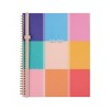 Happy Brands Organized July 2025 - June 2026 Weekly/Monthly Planner 9.37"x11.12" Multicolor Cool Brights - 3 of 4
