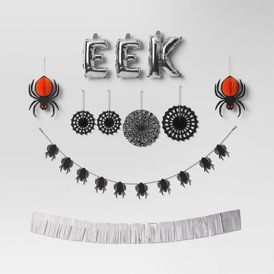 14ct Spiders Porch Decor and Party Wall Decals Kit - Hyde and EEK! Boutique™