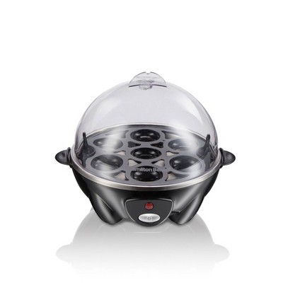 Hamilton Beach Rapid 7-Egg Cooker - Black