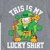 Boys' - Garfield - This Is My Lucky Shirt Short Sleeve Graphic T-Shirt - 2 of 4