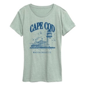 Women's - Instant Message - Cape Cod Short Sleeve Graphic T-Shirt - 1 of 4