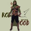 Joyfy Men Robin Hood Halloween Costume, Renaissance Leather Robin Outfit Set for Adults Halloween Role Play Dress Up Parties, L - 3 of 4