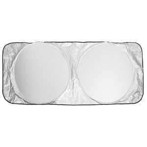 Unique Bargains Car Front Windshield Cover Protection Snow Ice Frost Freeze Sunshade 66.9"x27.5" - 1 of 4