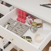 FUFU&GAGA LED Makeup Vanity with 9 Drawers Elegant Makeup Station - 3 of 4