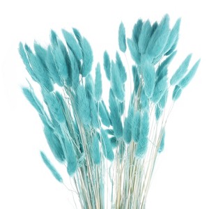 Unique Bargains Decorative Natural Dried Floral Bunny Tail Artificial Plants 120 Pcs - 1 of 4
