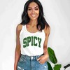 Simply Sage Market Spicy Varsity Racerback Tank - 4 of 4
