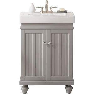HomeStock 24-inch Gray Sink Vanity - 1 of 4