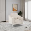 Aortzio 35.24"W Corduroy Accent Chair,Sofa Chair with Large Seat and Wide Armrests - 2 of 4