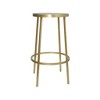 Meridian Furniture,Tyson Gold Iron Counter Stool - 2 of 4