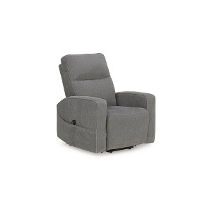 Signature Design by Ashley Starganza Power Lift Recliner Chair with Heat & Massage - Next-Gen Nuvella™ Fabric - 1 of 2