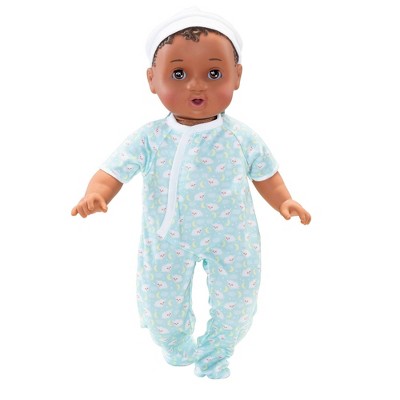 Perfectly Cute My Sleepy Baby 14" Baby Doll - Dark Brunette with Brown Eyes