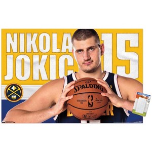 Trends International NBA Denver Nuggets - Nikola Jokic 19 Unframed Wall Poster Prints - 1 of 4