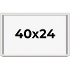PosterPalooza | Shadow Box 1.5" Depth Silver Picture Frame - UV Acrylic, Backing Board, Hanging Hardware - 2 of 4