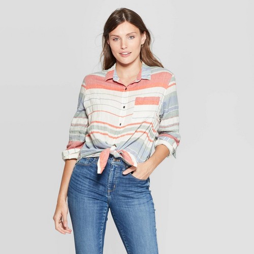 Women's Feathers Front Close T-back