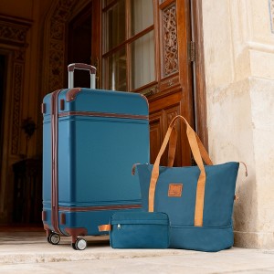 KWPZQEB Luggage Sets 3 Piece, Hardshell Luggage 24 Inch With Spinner Wheels, TSA Lock & Bags - 1 of 4