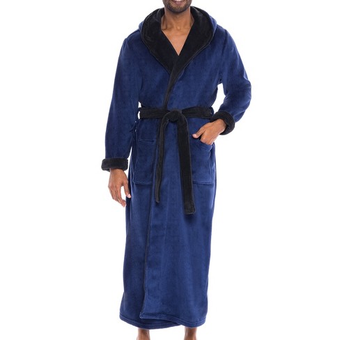 Men's Knit Robe - Goodfellow & Co™ Navy Blue L/xl : Target