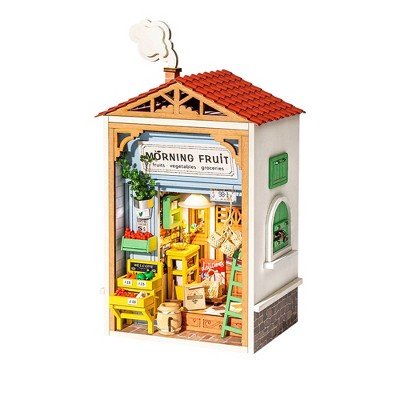 Morning Fruit Store DIY Miniature House Kit - Hands Craft
