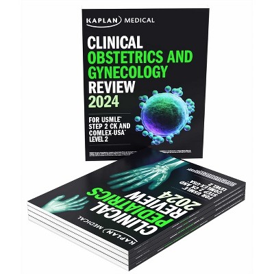 USMLE Step 2 Ck Lecture Notes 2024-2025: 5-Book Clinical Review - (USMLE Prep) by  Kaplan Medical (Paperback)