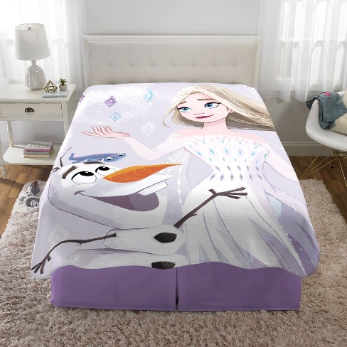 Frozen discount fleece throw