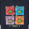 Men's - Teenage Mutant Ninja Turtles - Reindeer Turtles Graphic Fleece Sweatshirt - 2 of 4