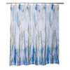 Windswept Shower Curtain Blue/Green - Moda at Home: Polyester Botanical Design, Machine Washable, Grommet Top - 3 of 3