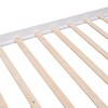 Queen Bed Frame Wood, Queen Size Platform Bed with Storage Headboard, USB Ports, 10 Slates, Sockets, Wood Platform Bed, No Box Spring Needed - 3 of 4
