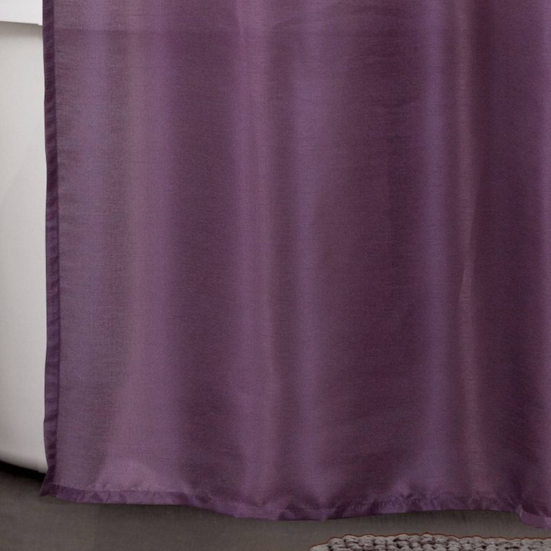 Covina Shower Curtain Purple - Lush D&#233;cor, 5 of 8