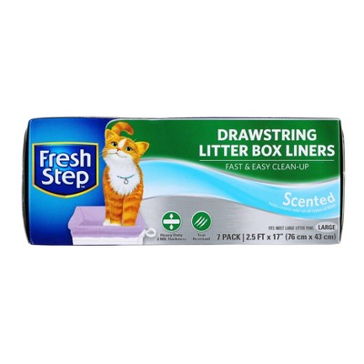 Fresh Step Cat Litter Box Liners - L - 7pk