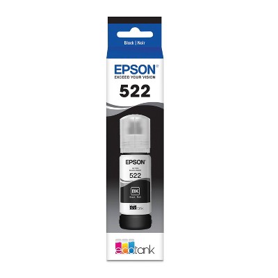 Epson 522 Single Ink Bottle - Black (T522120-S)
