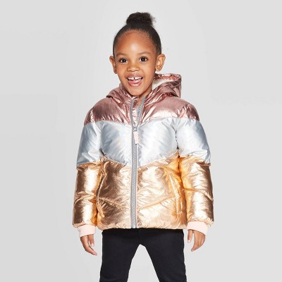 toddler long puffer coat