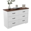 coucheta Dresser, Dresser for Bedroom, Chest of Drawers with Anti-Tip Device and Metal Handle, Drawer Organizer for Bedroom - 4 of 4