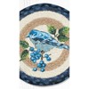 Earth Rugs Spring Bluebird Decorative Printed Round Trivet 10" Rustic Accent - 3 of 3