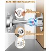 DOMETOUR Magnetic Door Stoppers for Bottom of Door: Upgraded Strong Magnet Door Stop Security Door Holder to Keep Door Open - 4 of 4