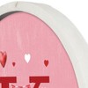 Creative Products Valentine Things Monogram Round White Framed Print - 3 of 4