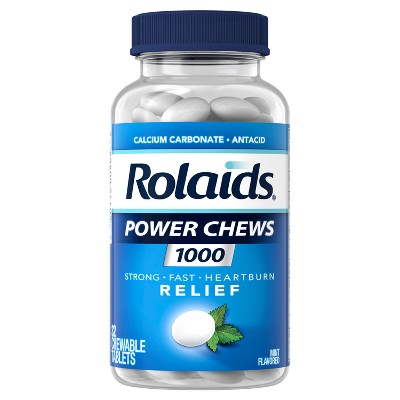 Rolaids Power Digestive Chews - Mint - 32ct