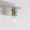 Quorum Lighting Carter 4 - Light Vanity in  Satin Nickel - 3 of 4