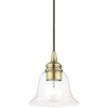 Livex Lighting Moreland 1 - Light Pendant in  Antique Brass - 3 of 4