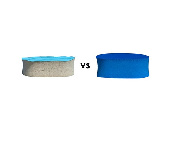 Aqua Saddle Pool Float - Blue